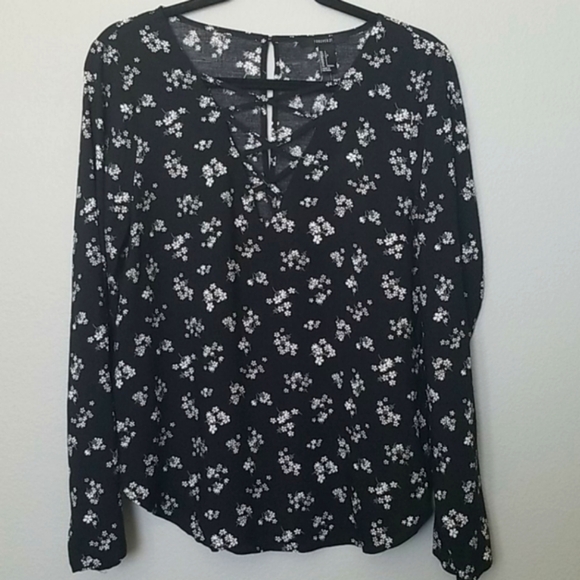 Forever 21 NWT floral top size large - Picture 1 of 9